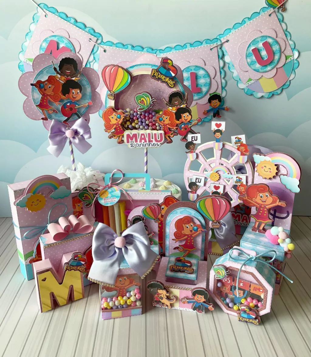 Onde Encontrar Itens Exclusivos para a Festa 3 Palavrinhas (Aluguel e Compra)