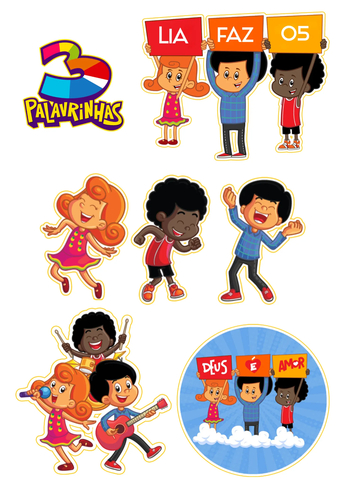 erros comuns ao imprimir festa 3 palavrinhas