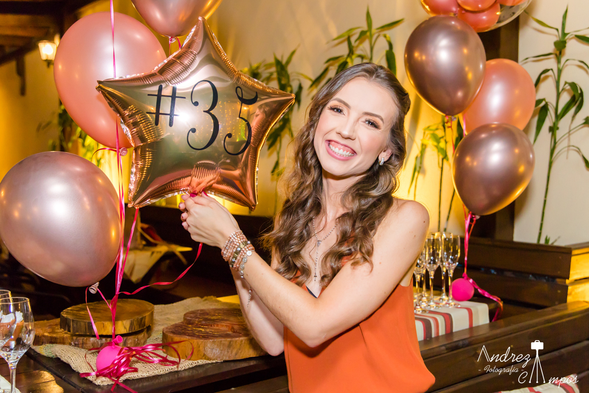 decoração 35 anos feminino