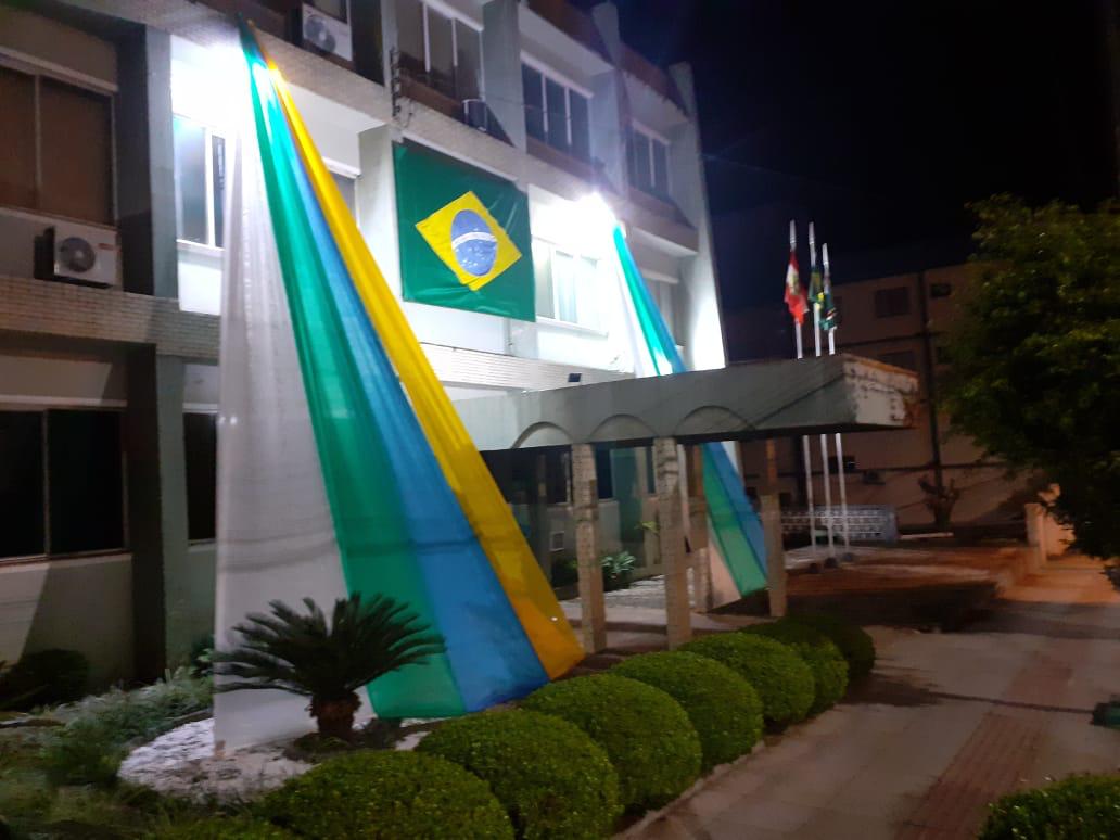 decoracao palco 7 setembro barata