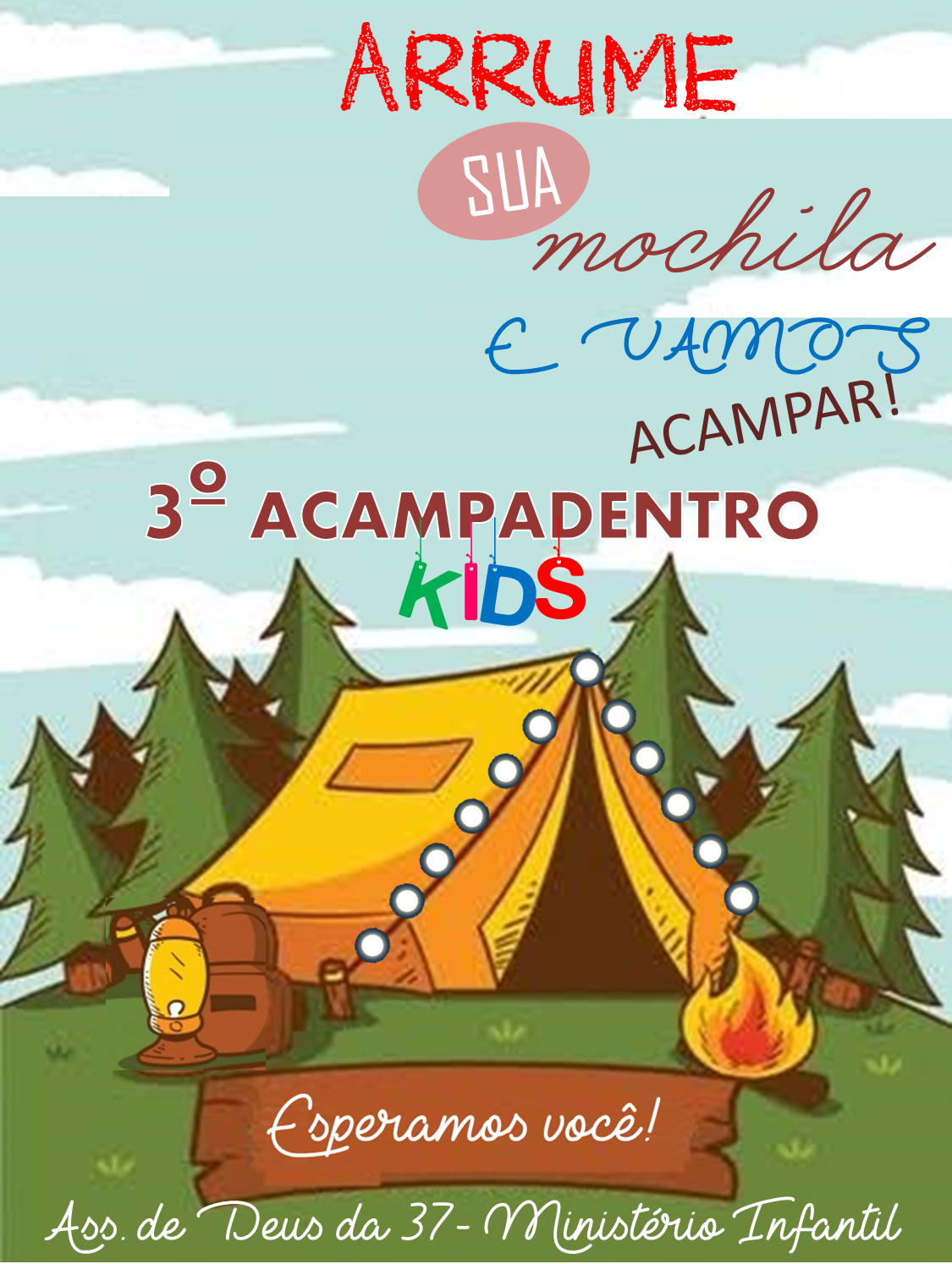 como fazer um acampadentro barato e divertido