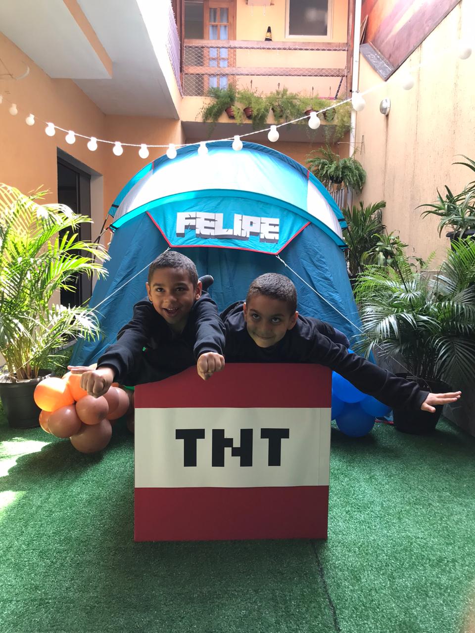 decoração acampadentro