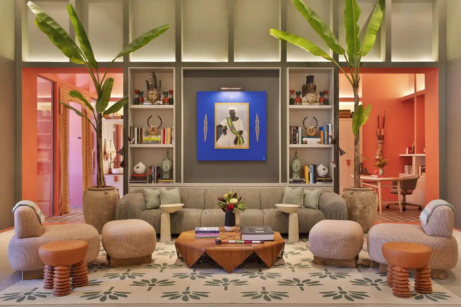 ideias decoração afro brasileira sala