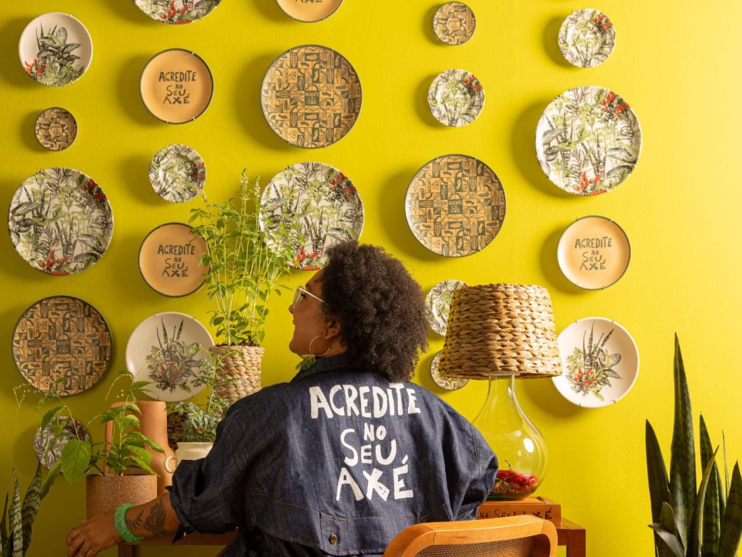ideias decoração afro brasileira sala