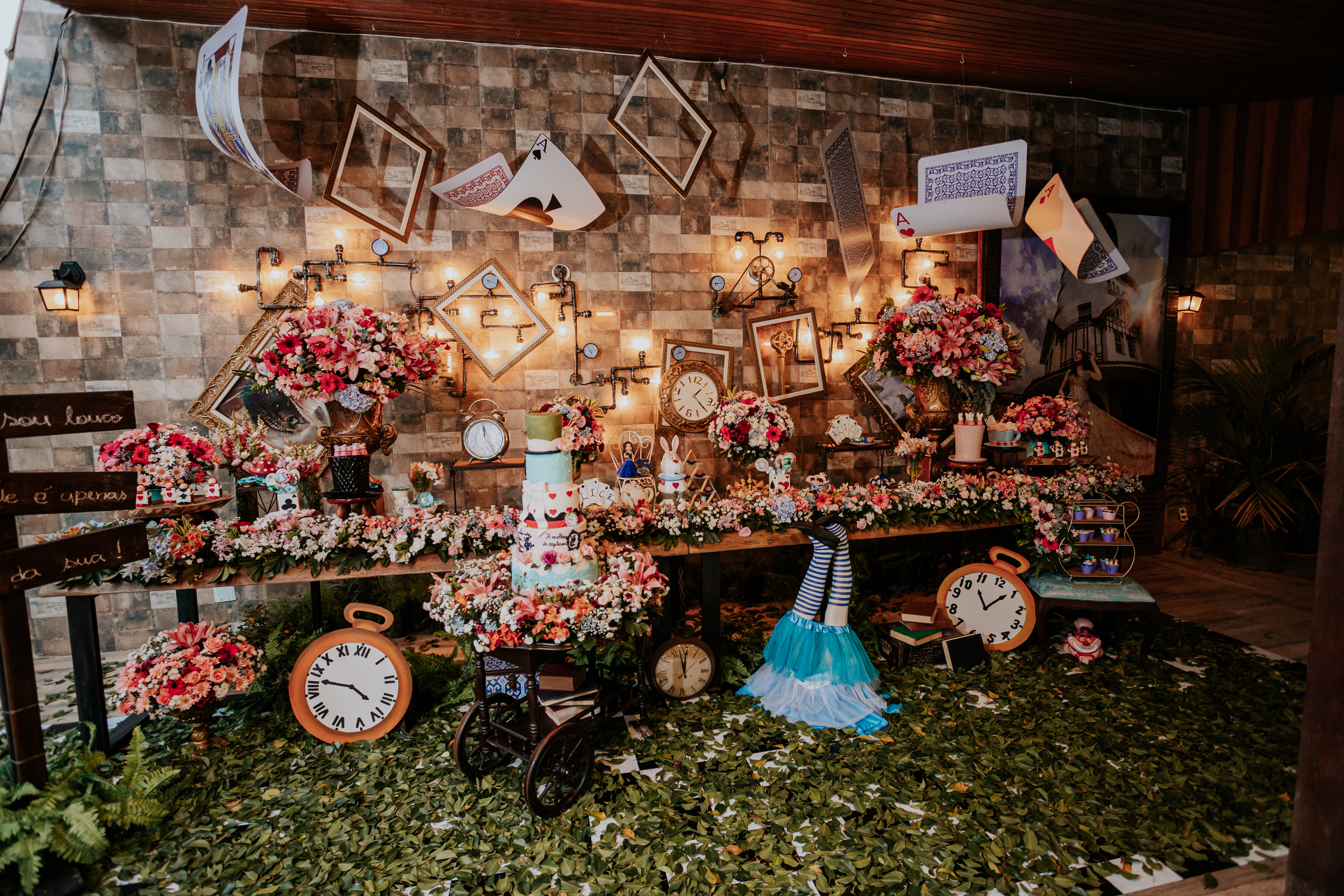 decoração alice no pais das maravilhas