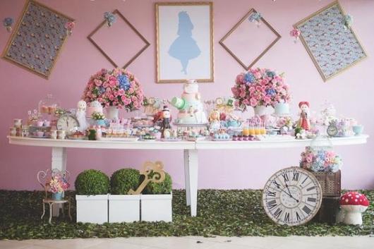 Guia Completo de Cores para sua Decoração Alice no País das Maravilhas