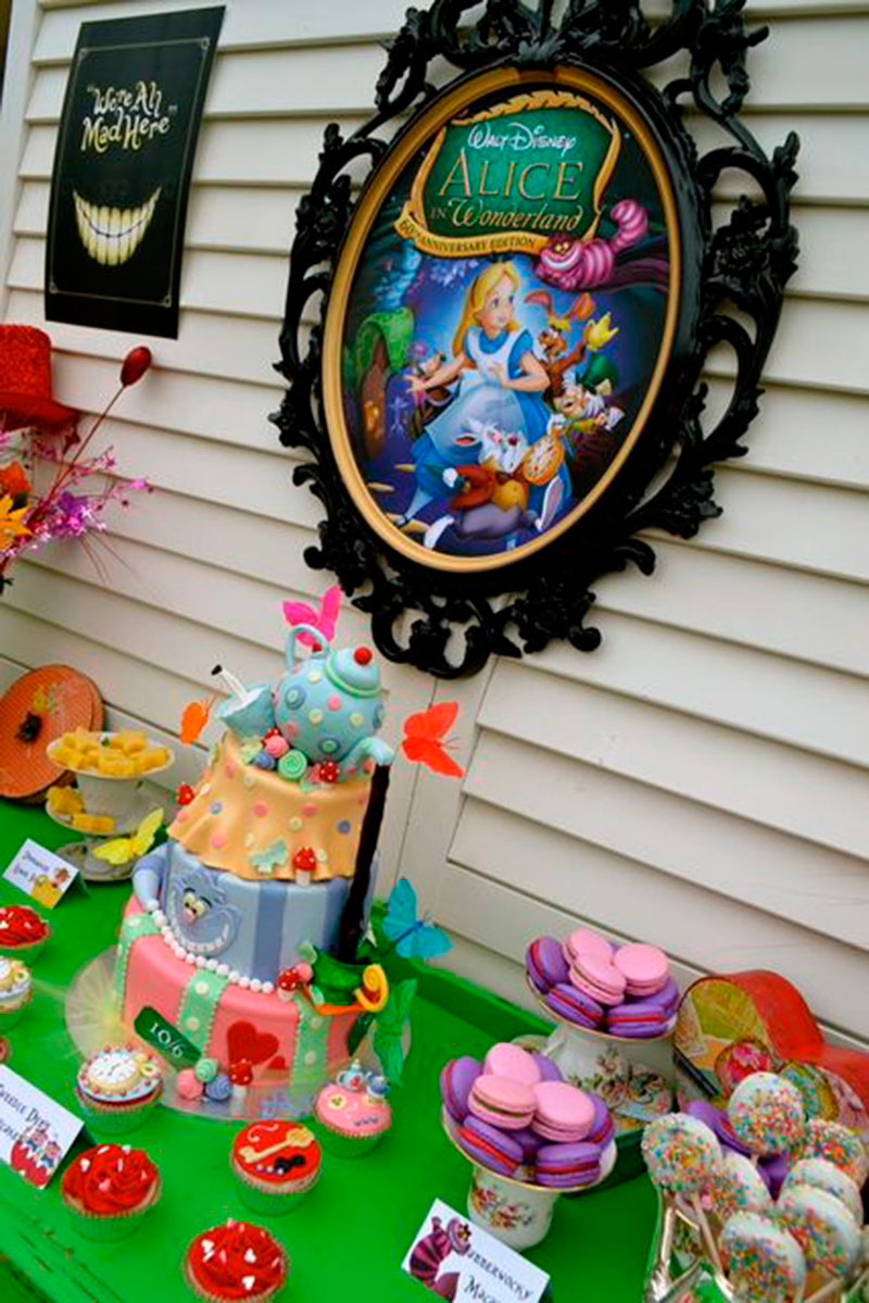 quanto custa decoração alice no pais das maravilhas