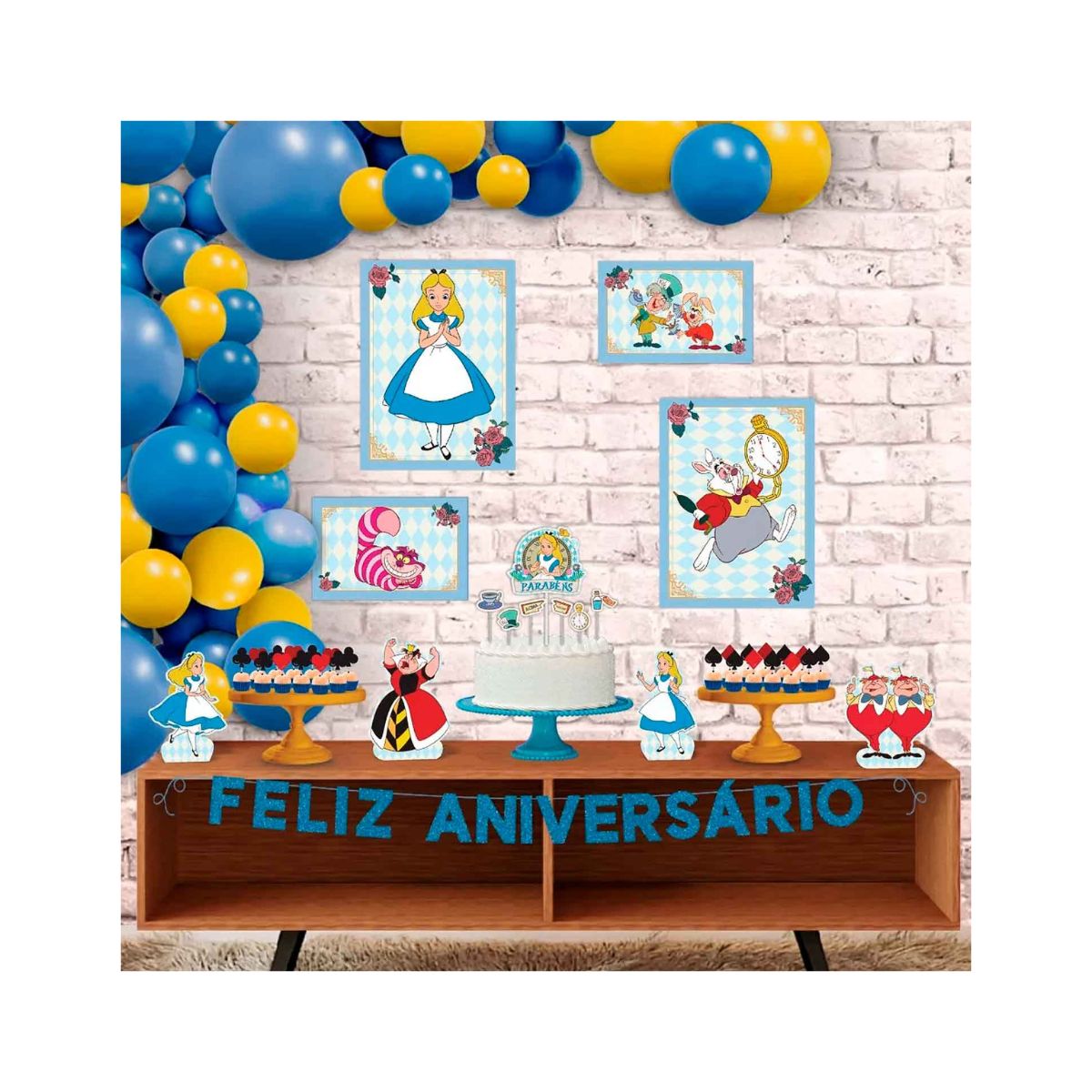 DIY: Decoração Alice no País das Maravilhas com Baixo Custo