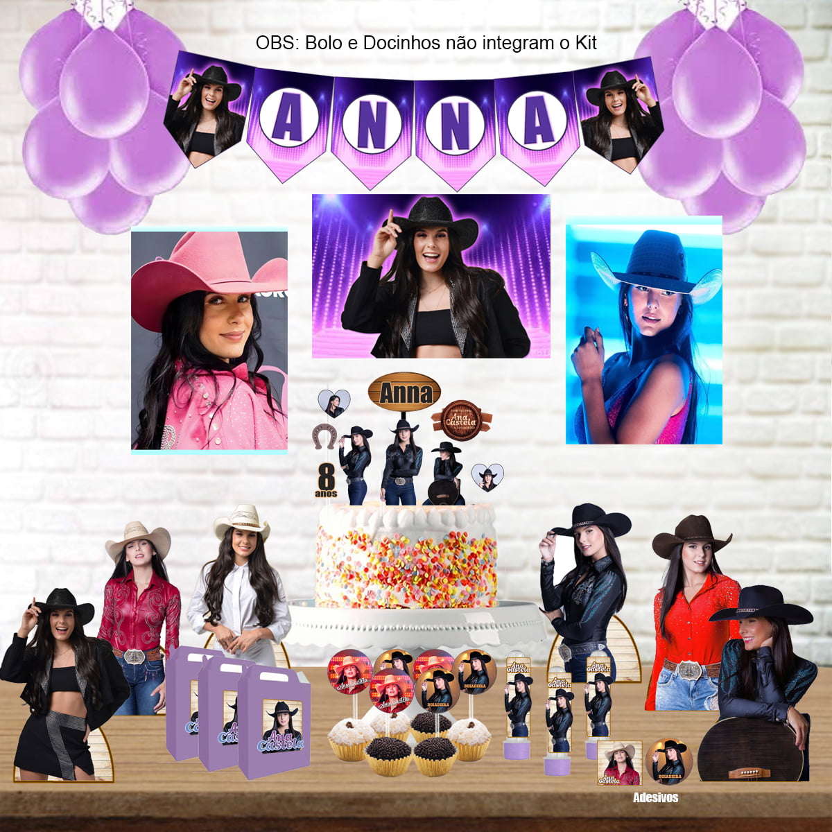 decoração ana castela infantil