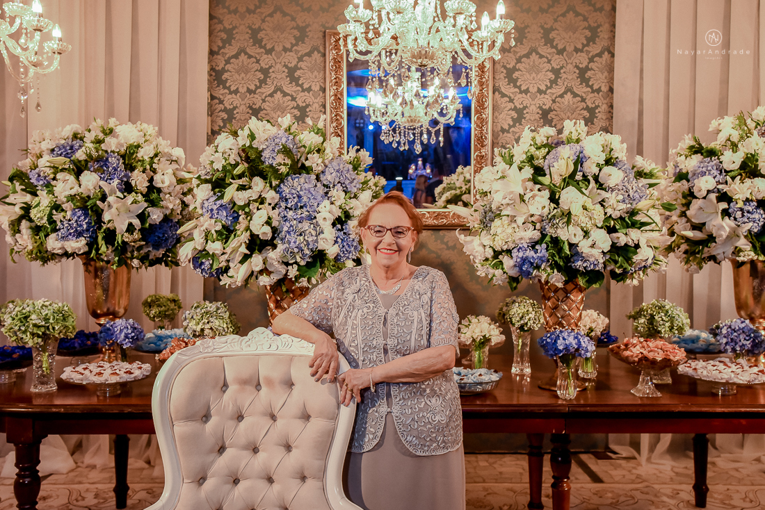 custo decoração festa 80 anos feminina