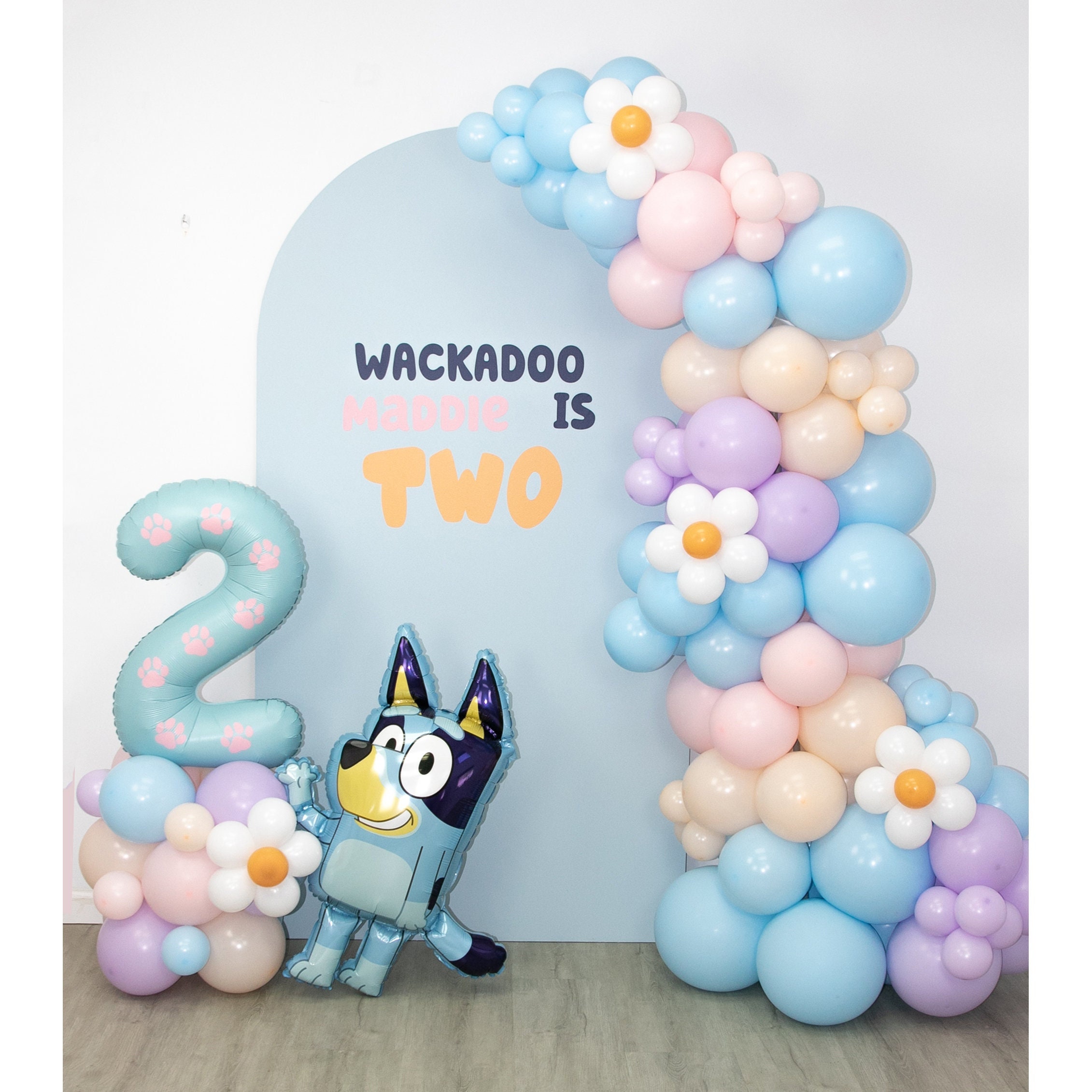 decoração aniversário bluey menina