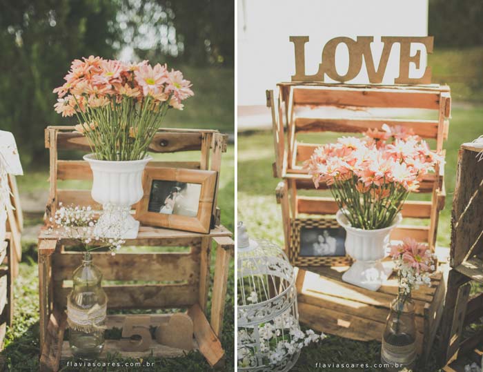 ideias decoração aniversario casamento simples e barata