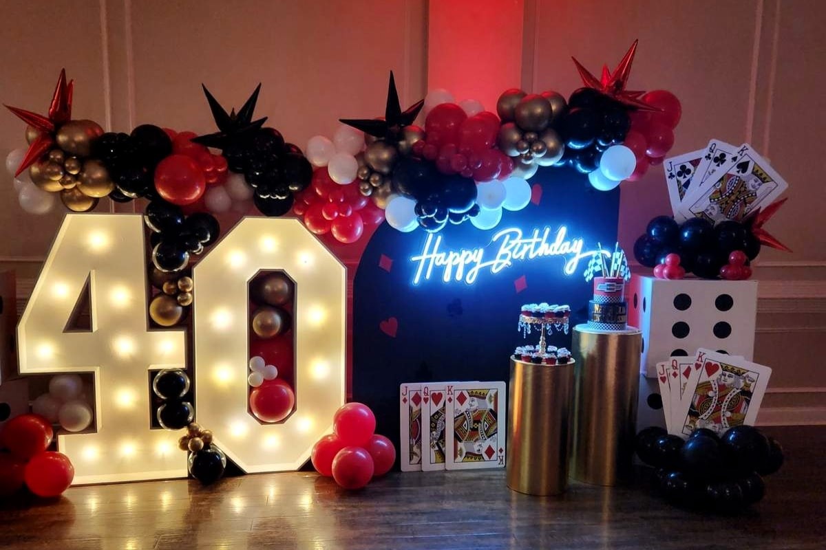 Os melhores balões e banners para um aniversário de 50 anos