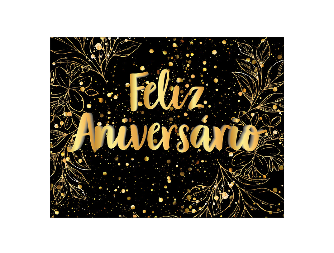 quanto custa uma decoração de aniversário preto e dourado