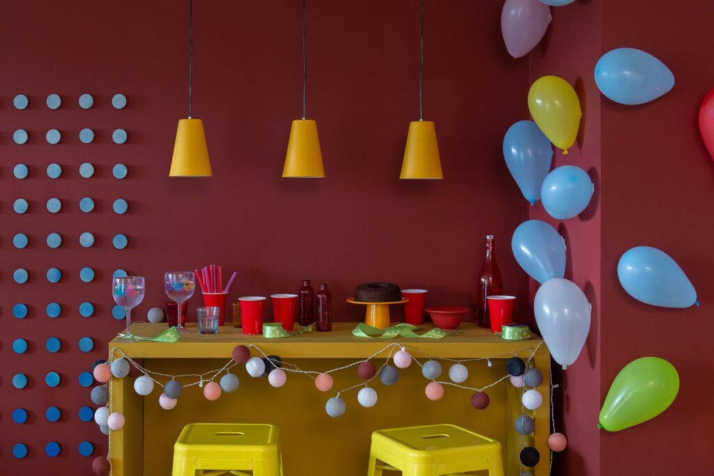 decoração aniversário simples em casa