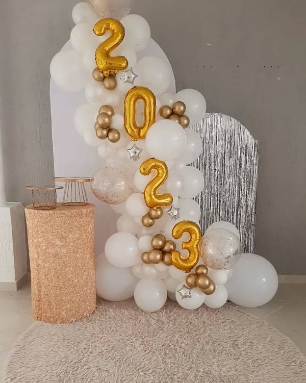 como evitar balões murchos ano novo