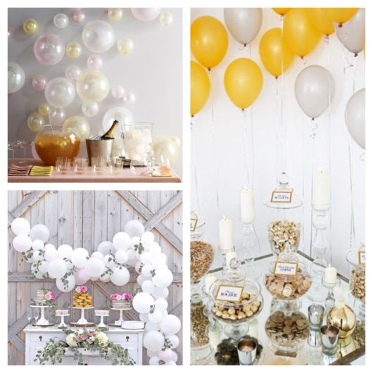 balão hélio ou ar decoração ano novo