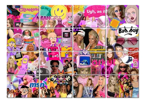 decoração anos 2000