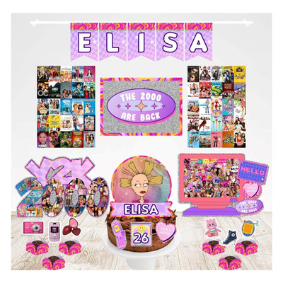 decoração anos 2000