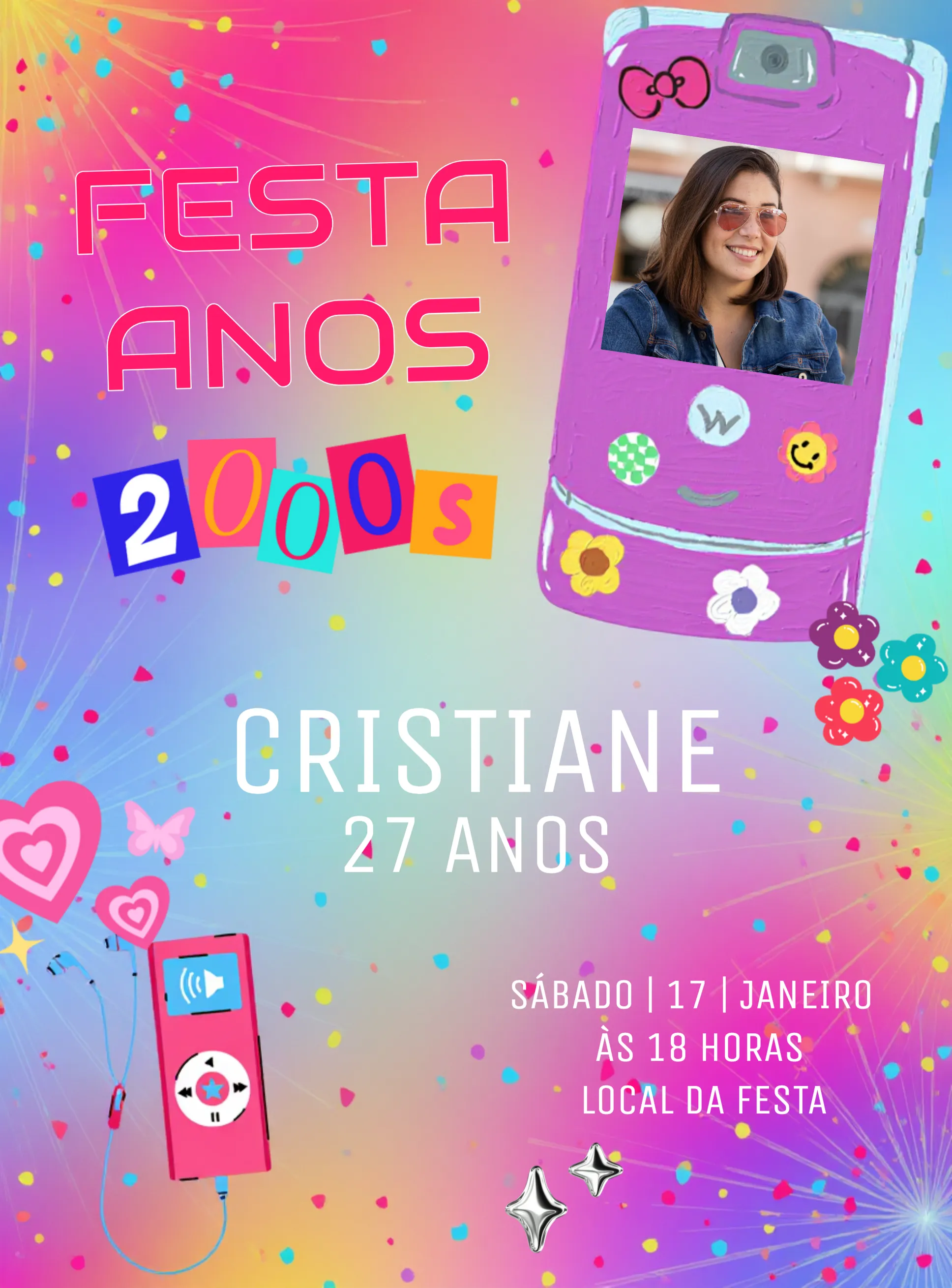 decoração anos 2000