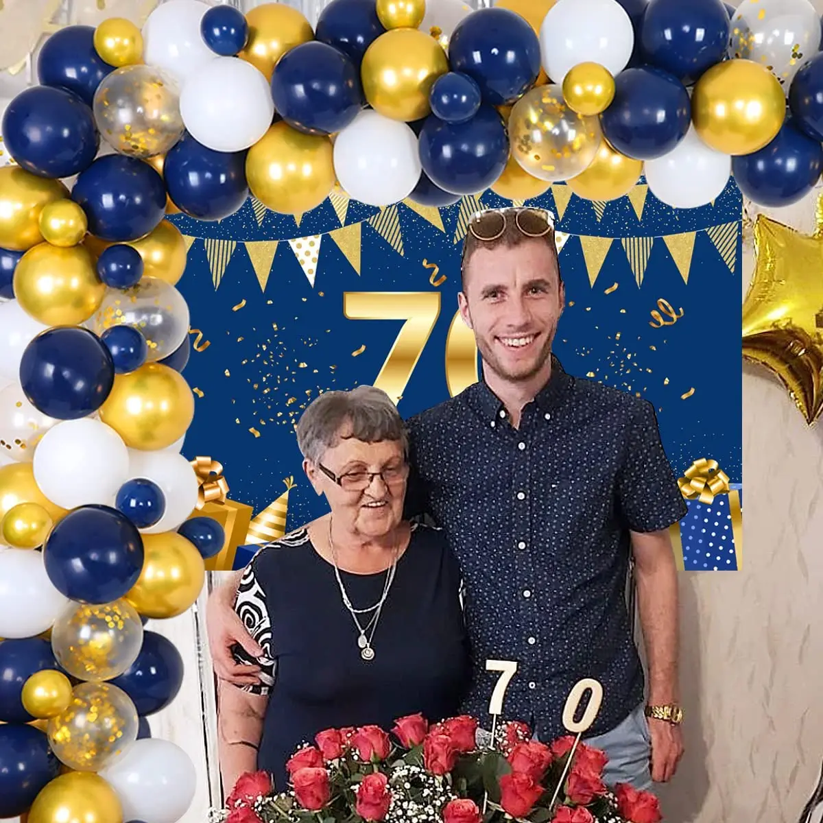 decoração anos 70 feminino