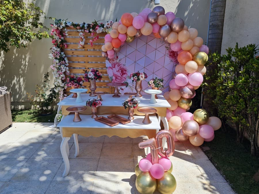 decoração anos 70 feminino