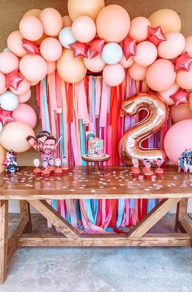 ideias de decoração festa anos 90 barata