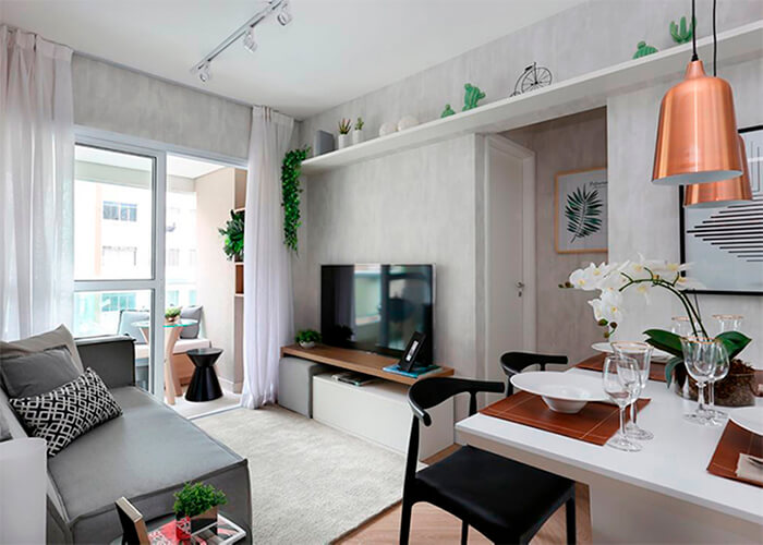 decoração apartamento pequeno