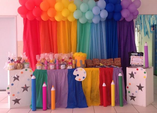 papel de parede aquarela ou adesivo para quarto infantil