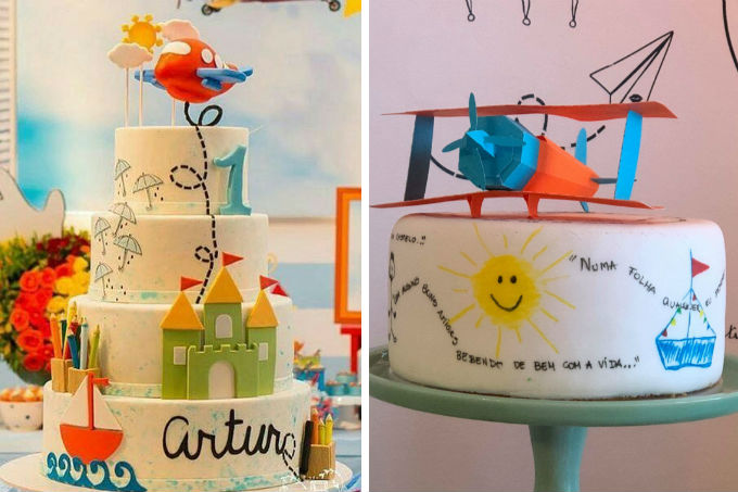 decoração aquarela tema floresta para quarto de bebê