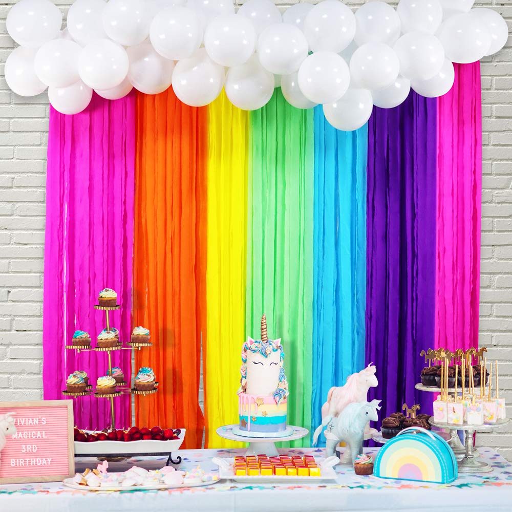 erros comuns na decoração de festa infantil arco íris