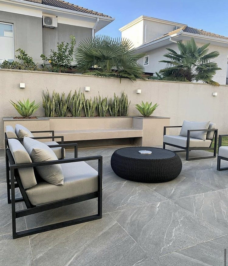 decoração area externa