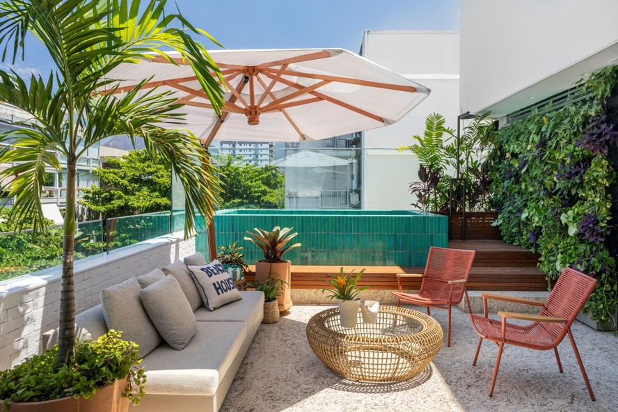 ideias criativas decoração varanda pequena