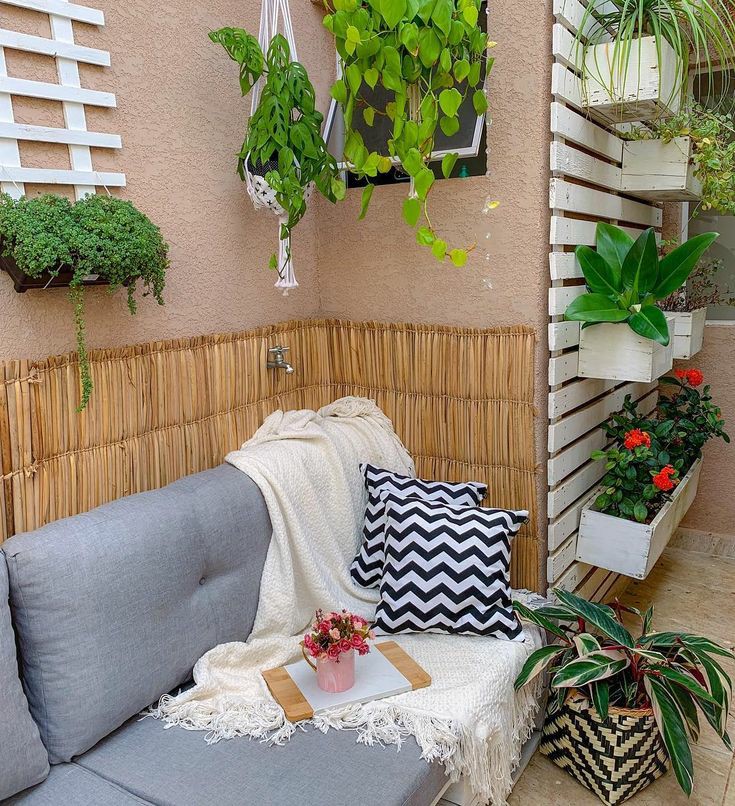 decorar varanda externa gastando pouco