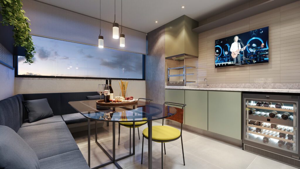Área Gourmet em Apartamento vs. Casa: Dicas de Decoração e Otimização de Espaço
