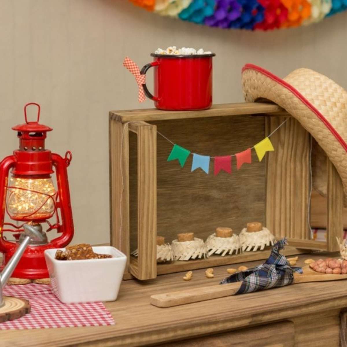 decoração arraia simples