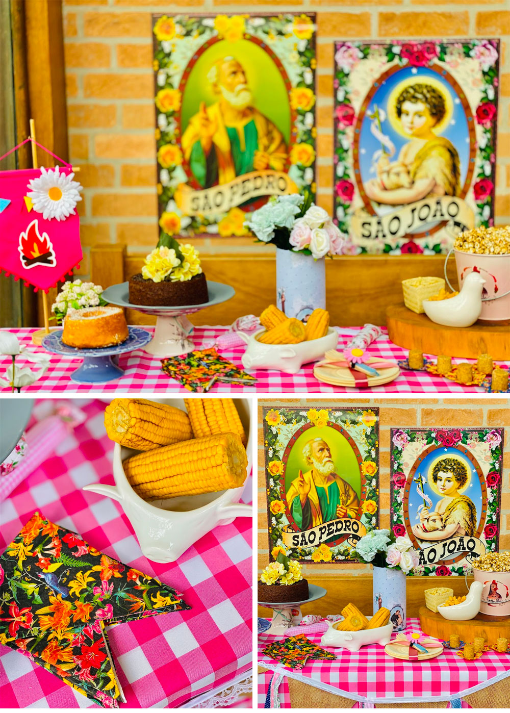 ideias criativas decoracao arraia simples