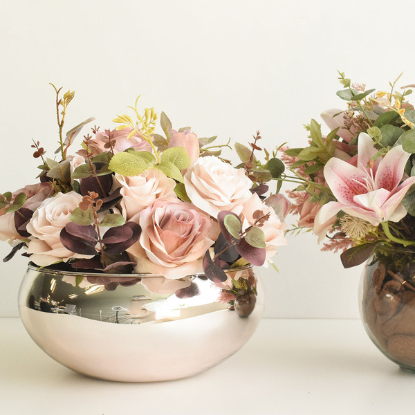 arranjo flores artificiais barato onde comprar online