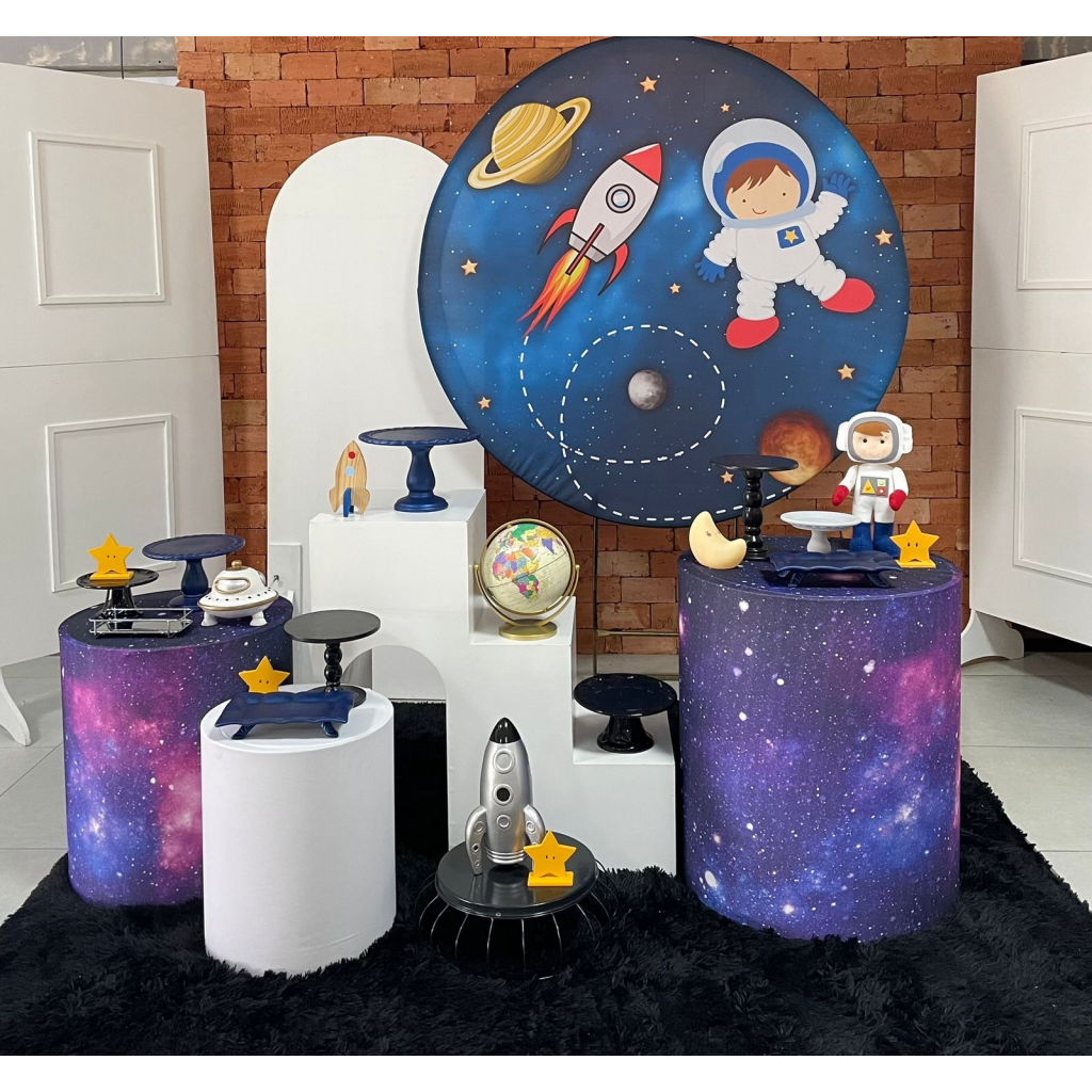 decoração astronauta