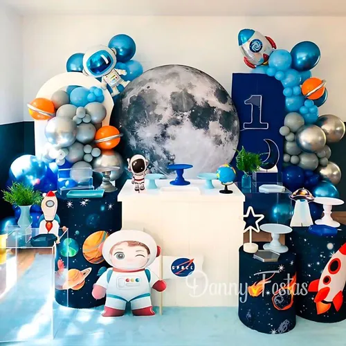 Cores e Elementos Essenciais para uma Decoração de Astronauta Perfeita