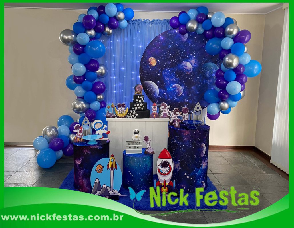 decoração astronauta