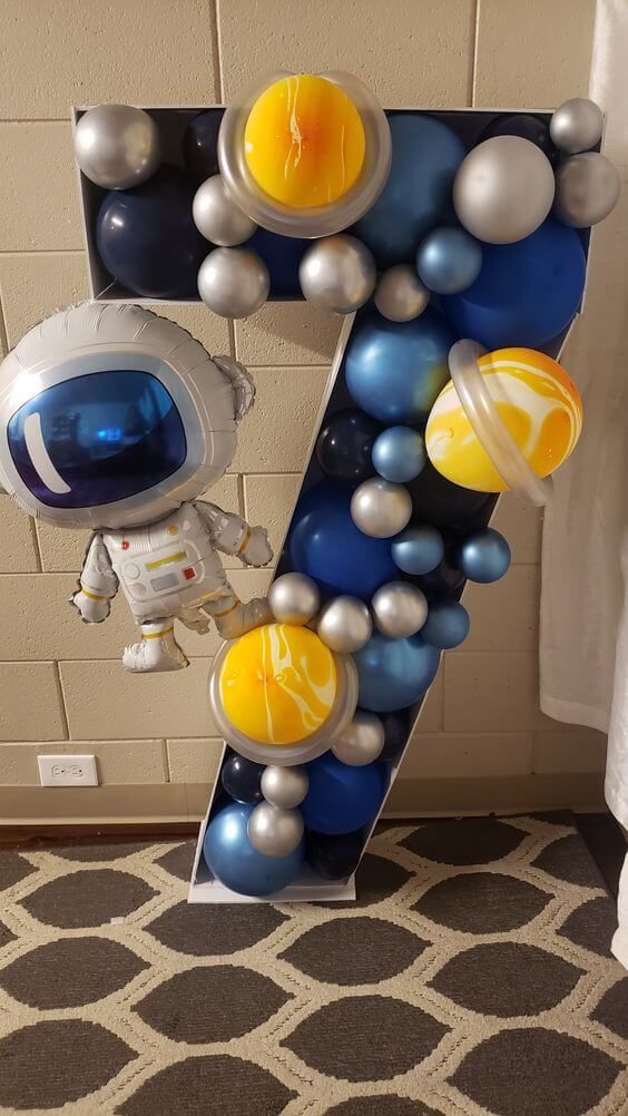 custo decoração festa astronauta luxo orçamento