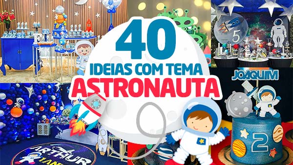 decoração astronauta luxo vs simples qual escolher