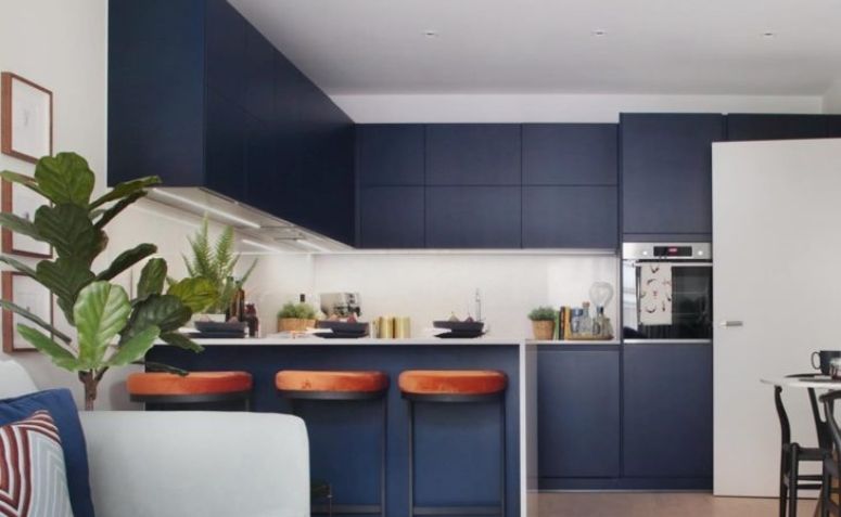erros comuns ao usar azul escuro na decoração