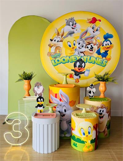 decoração baby looney tunes