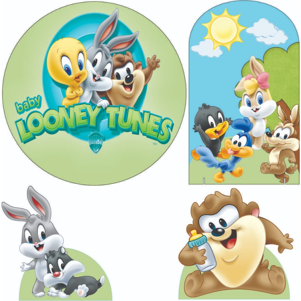 decoração baby looney tunes