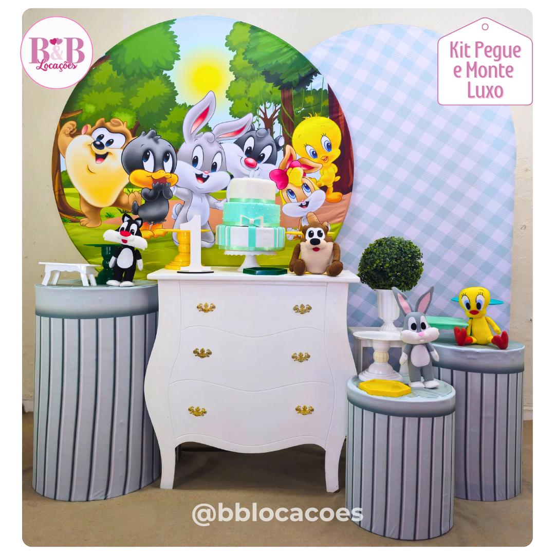 decoração baby looney tunes