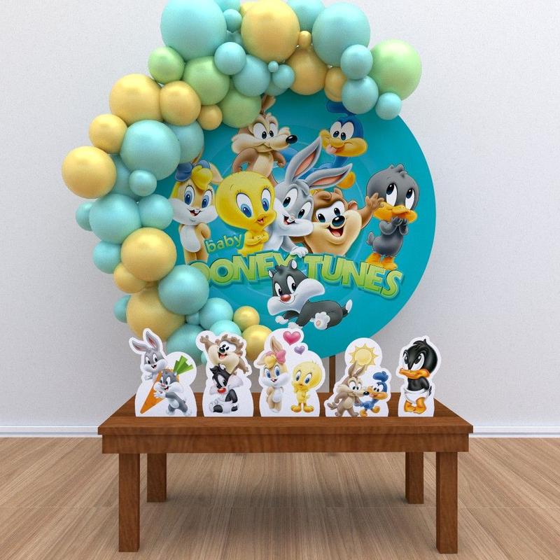 decoração baby looney tunes