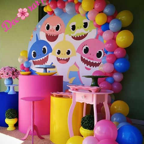 Ideias Criativas para Mesa de Doces Baby Shark