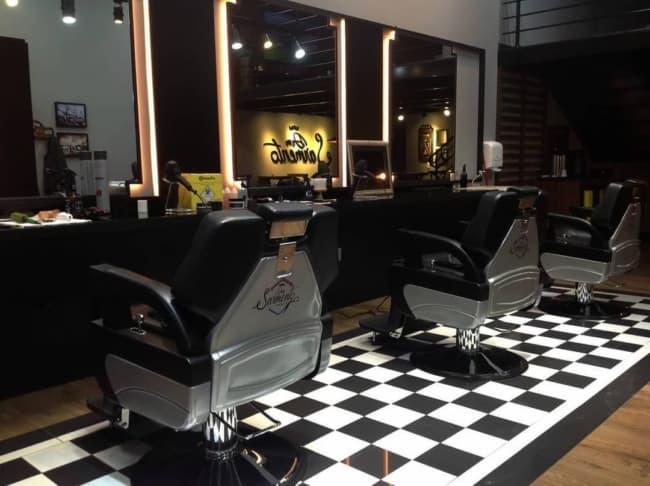 erros comuns decoração barbearia pequena